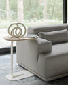 Muuto Relate Side Table (H60.5cm) , Solid Oak/Off White