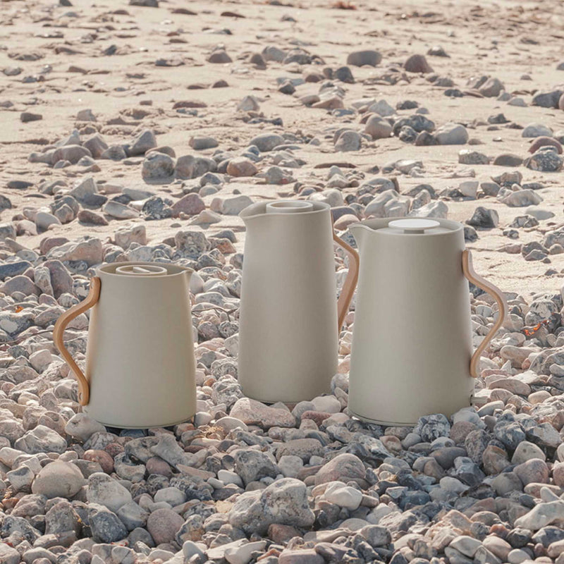 Stelton Emma electric kettle, soft sand (1.2L)