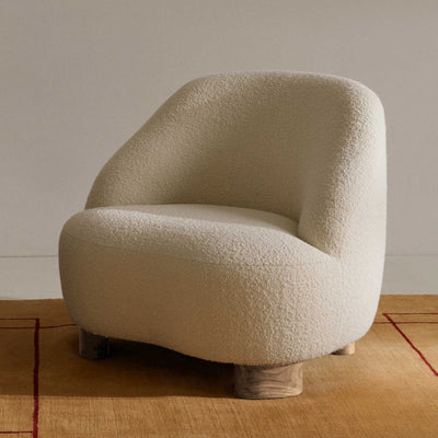 &Tradition LC1 Margas Lounge Chair, Karakorum 001/Oiled Oak