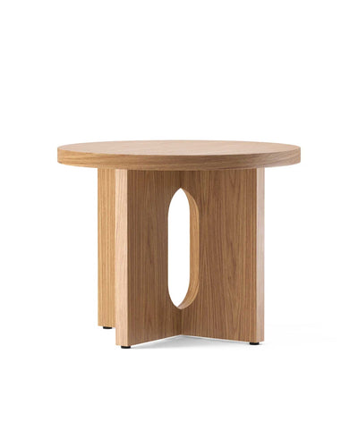 Audo Androgyne Side Table, Natural Oak (ø50cm)