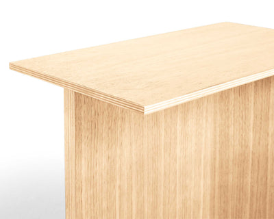Hay Slit Table Wood Oblong, oak