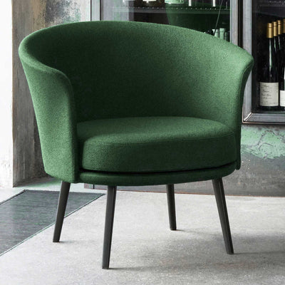 Hay Dorso Swivel Lounge Chair, Olavi16/black