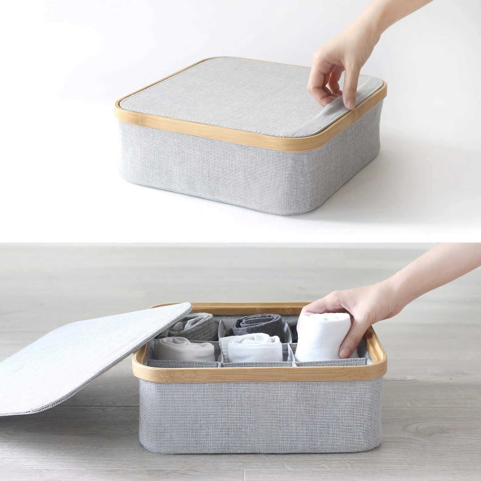 Gudee Kim storage box 9 sections