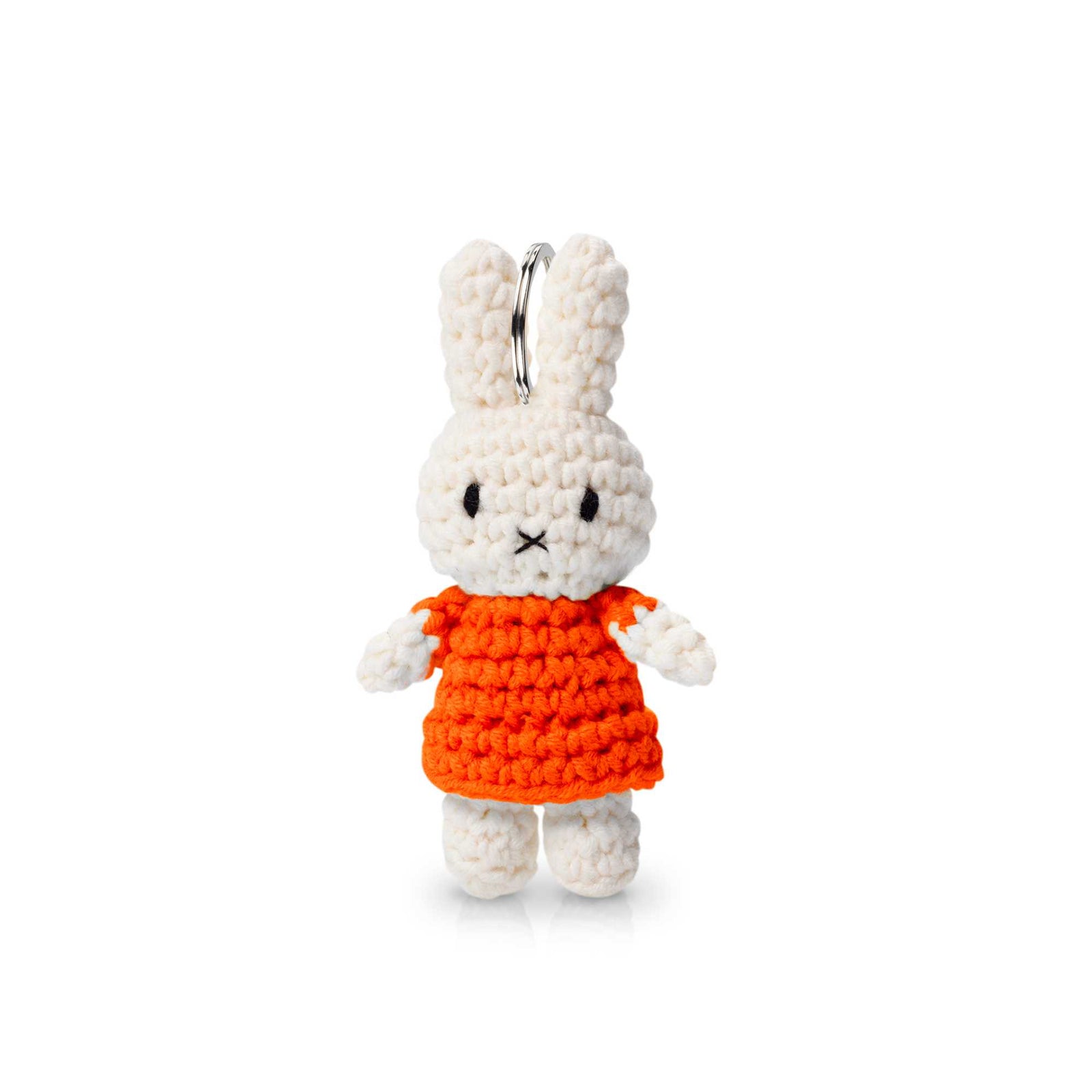 Just Dutch Miffy Keychain, Orange Dress
