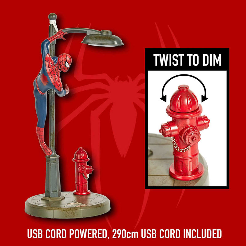 Paladone Marvel Spider-Man Figurine Desk Lamp