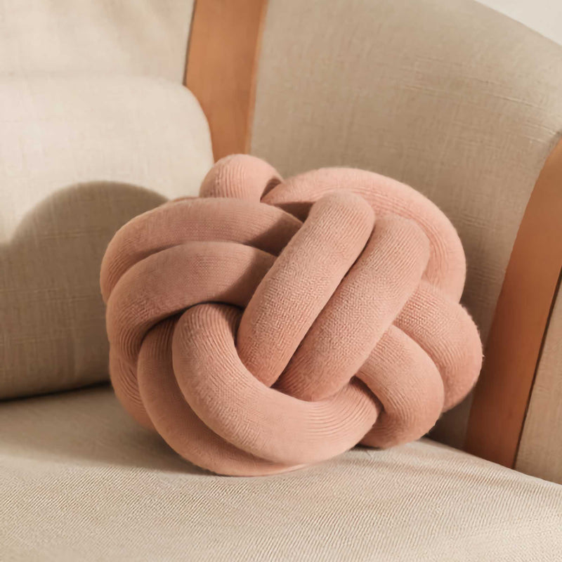 Design House Stockholm Knot cushion, pink