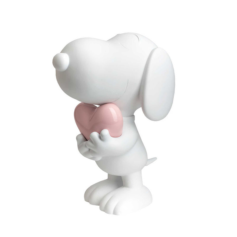 Leblon Delienne Snoopy Heart, matt white/pastel pink (27 cm)