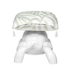 Qeeboo Turtle Carry Pouf , White