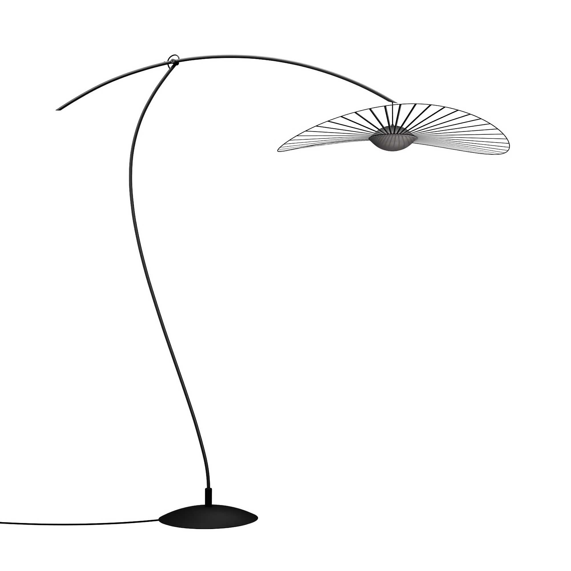 Petite Friture Vertigo Nova LED Floor Lamp, black (ø110cm)