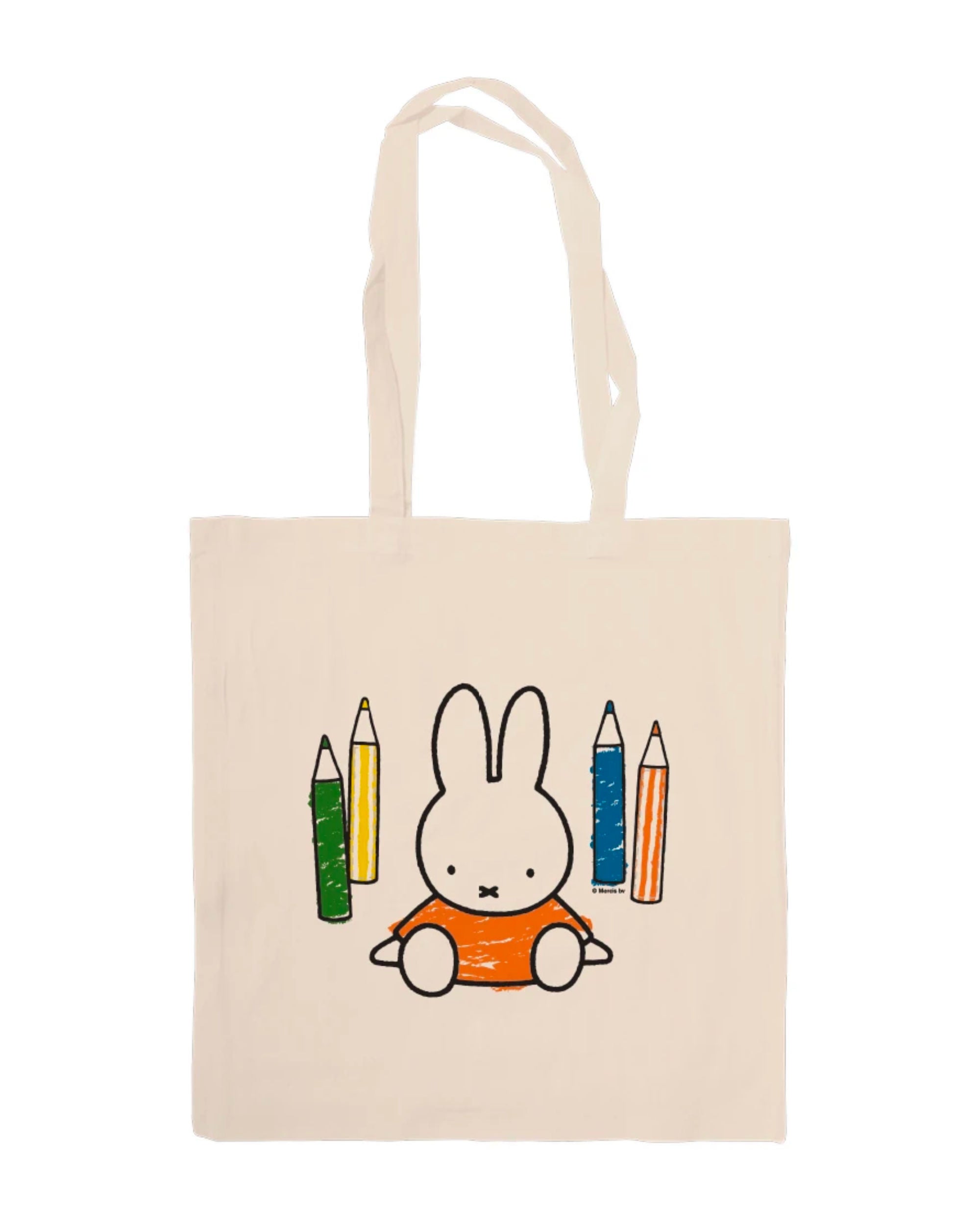 Star Edition Miffy canvas tote bag, pencil
