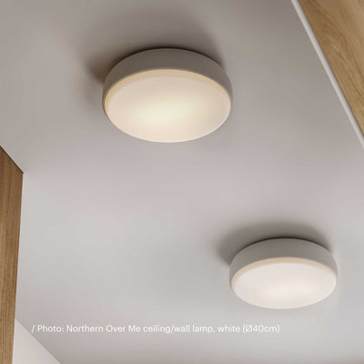 Northern Over Me ceiling/wall lamp, dark grey (Ø30cm)