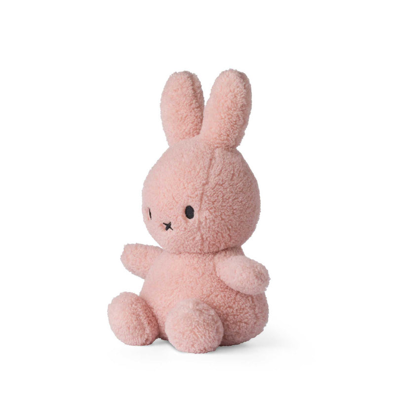 Miffy Sitting Recycle Teddy soft toy, pink (23 cm)