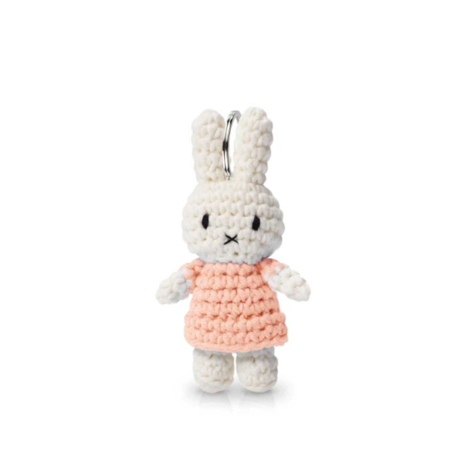 Just Dutch Miffy Keychain, Pink Dress