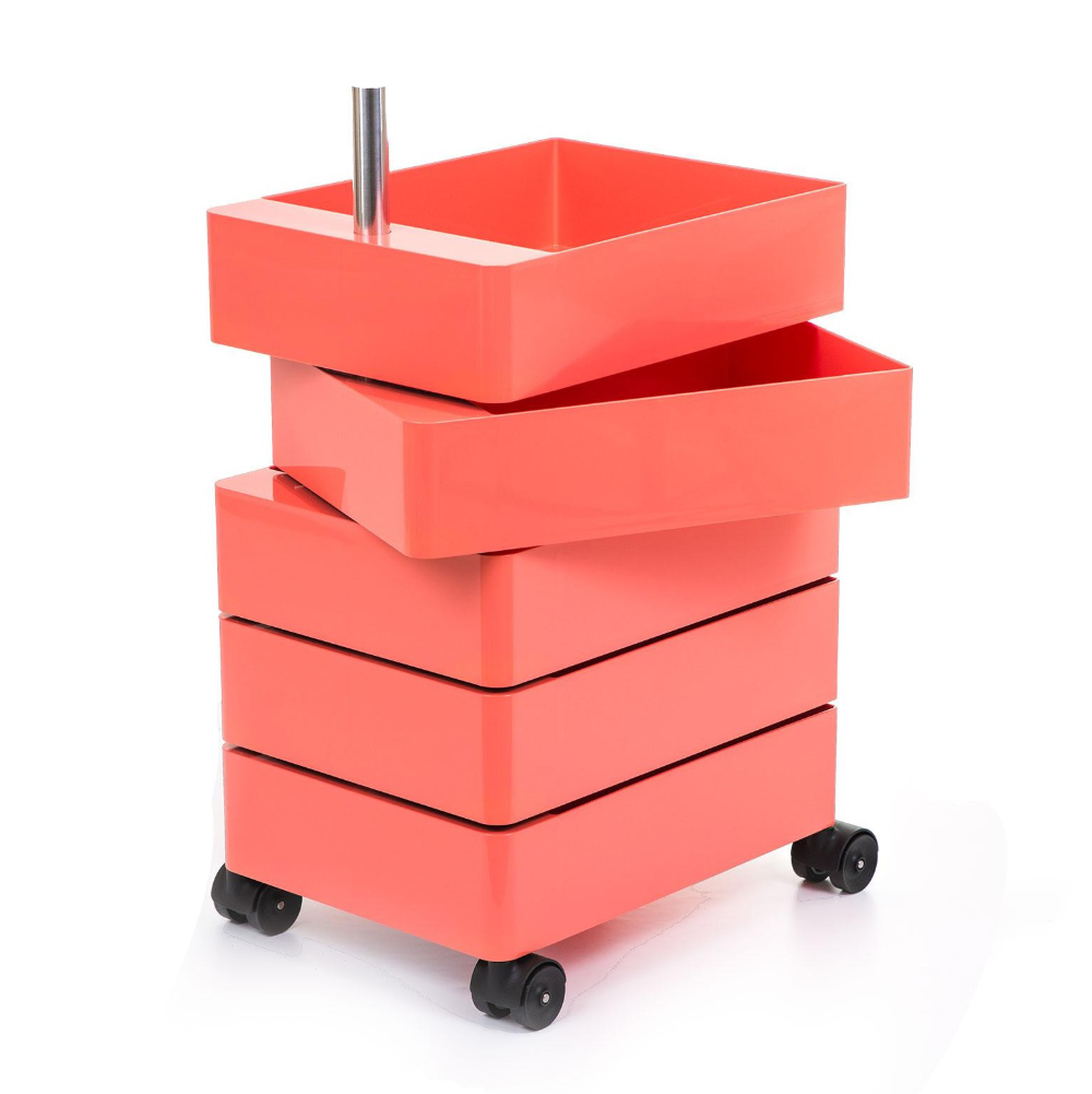 Magis 360° Container by Konstantin Grcic 5 Drawers Pink