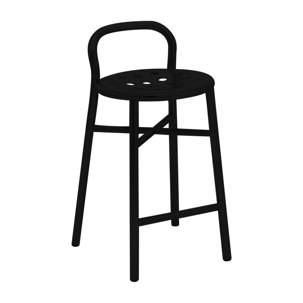 Magis Pipe bar stool (67/77 cm) (outdoor)