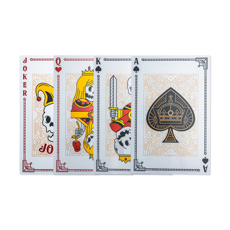 Skeleton Playing Card placemat (set of 4)