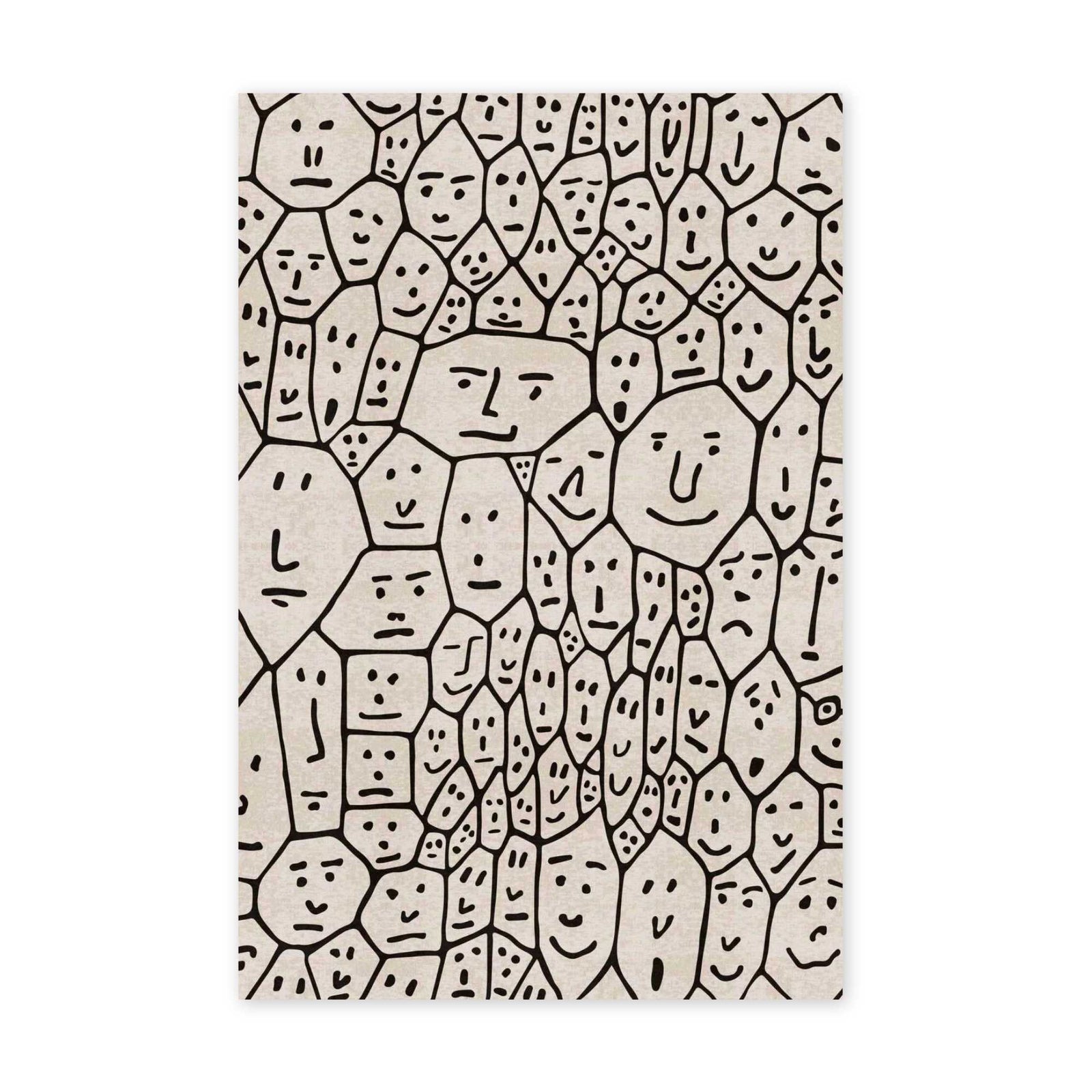 Qeeboo People 1 carpet (200x300cm)