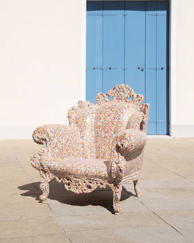 Magis Proust armchair, multicolour white (outdoor)
