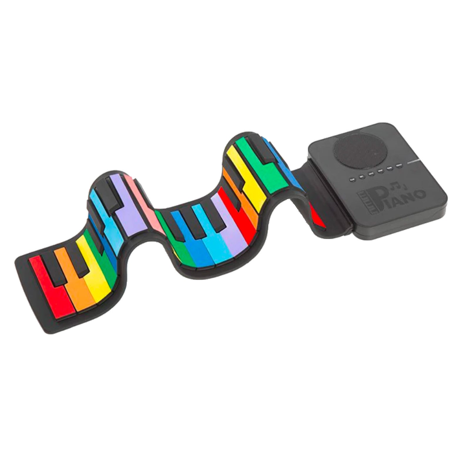 Roll-Up Piano 37Keys , Rainbow