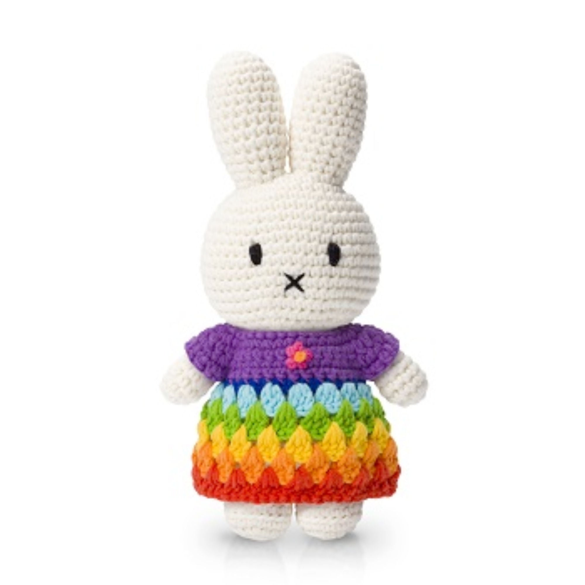 Just Dutch Miffy and Her Brightly Rainbow Dress