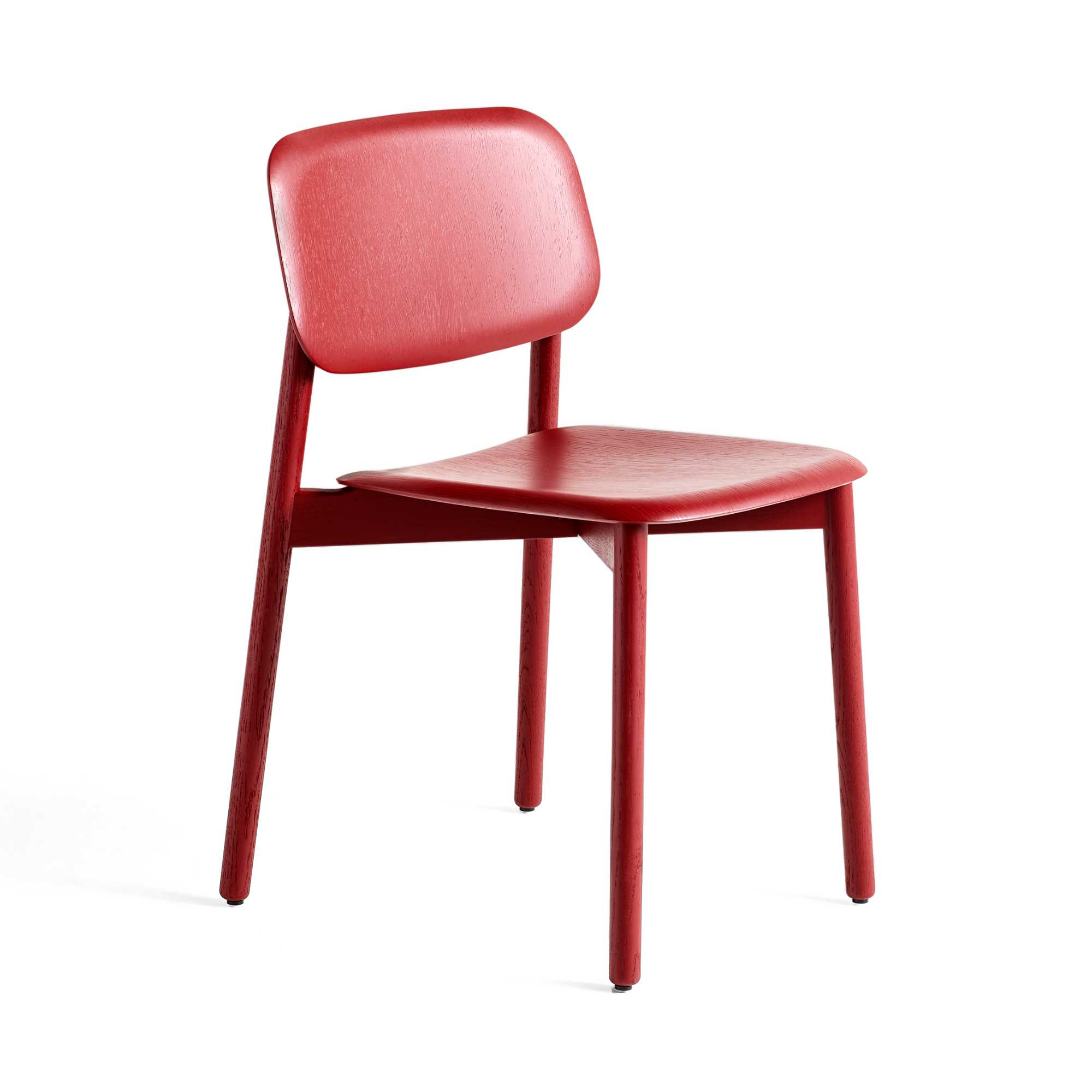Hay Soft Edge 12 Chair, Lacquered Fall Red