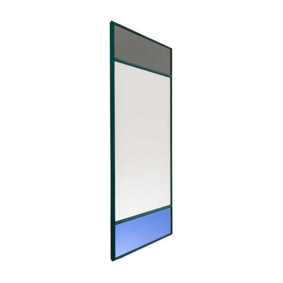 Magis Vitrail rectangular mirror, green (50x70 cm)