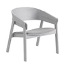 Muuto Cover lounge chair, remix123grey/PU lacquer