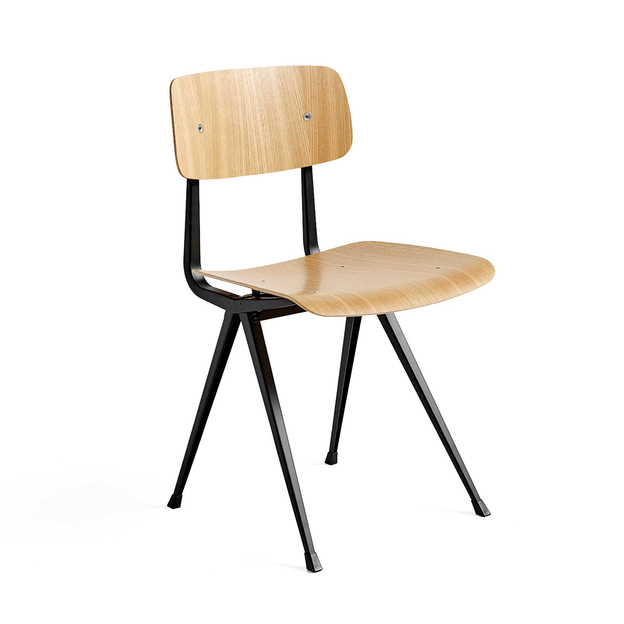 Hay Result Chair, oak/black