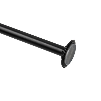 Umbra Coretto Adjustable Curtain Rod (91-137cm) , Black
