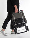 Rolser EcoMaku shopping trolley, carbon (4 wheels/2 swivelling)