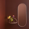 AYTM Angui oval mirror W39xH108, rose