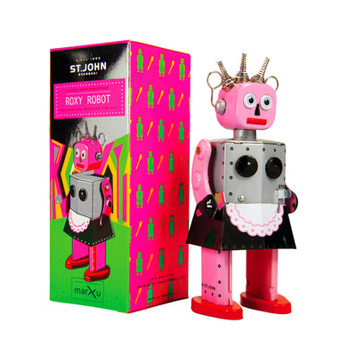 Saint John Robot Roxy Windup Toy
