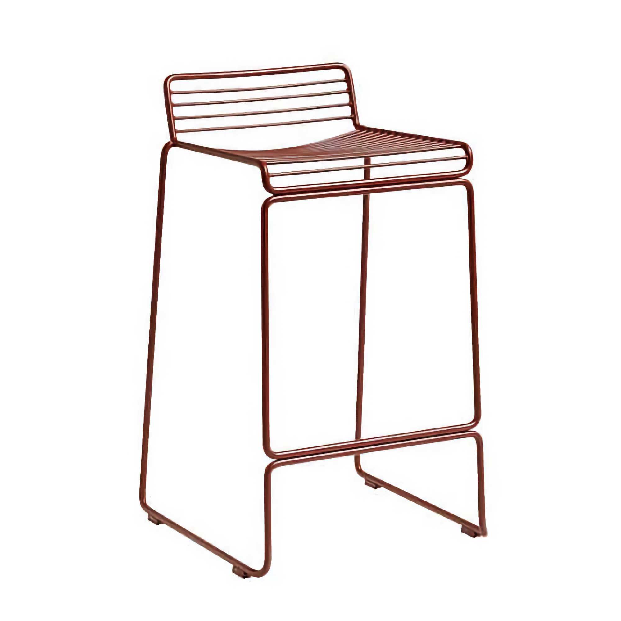 HAY hee bar stool ast (F Rust 65cm)