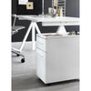 String Mobile Storage Units Drawers on Casters , White
