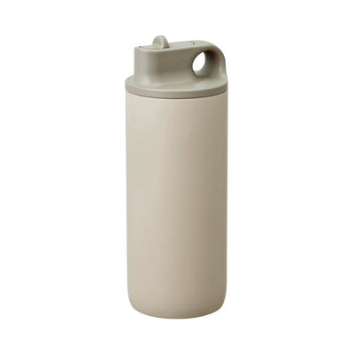 Kinto Active Tumbler Water Bottle, Sand Beige (600 ml)