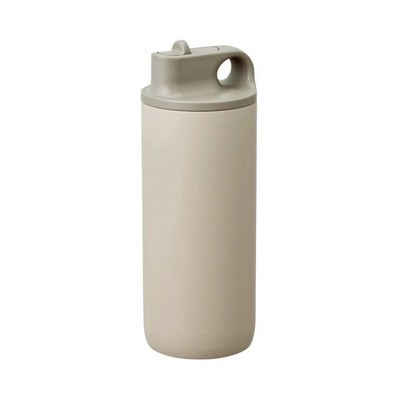 Kinto Active Tumbler Water Bottle 600ml, sand beige