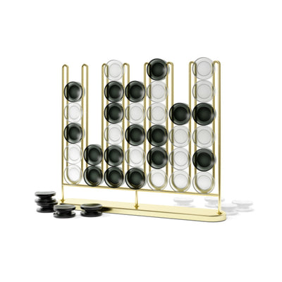 Umbra Stax 4-In-A-Row Game Brass Set