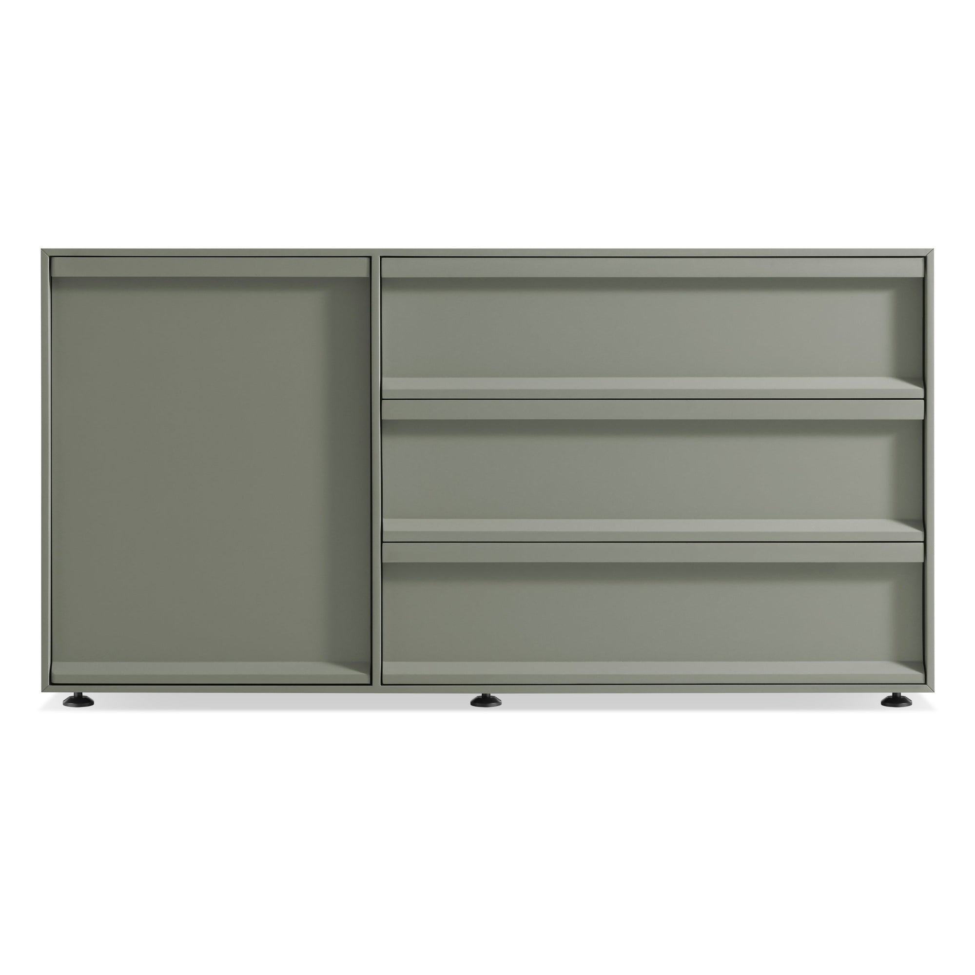 Blu Dot Superchoice 1 Door / 3 Drawer Credenza