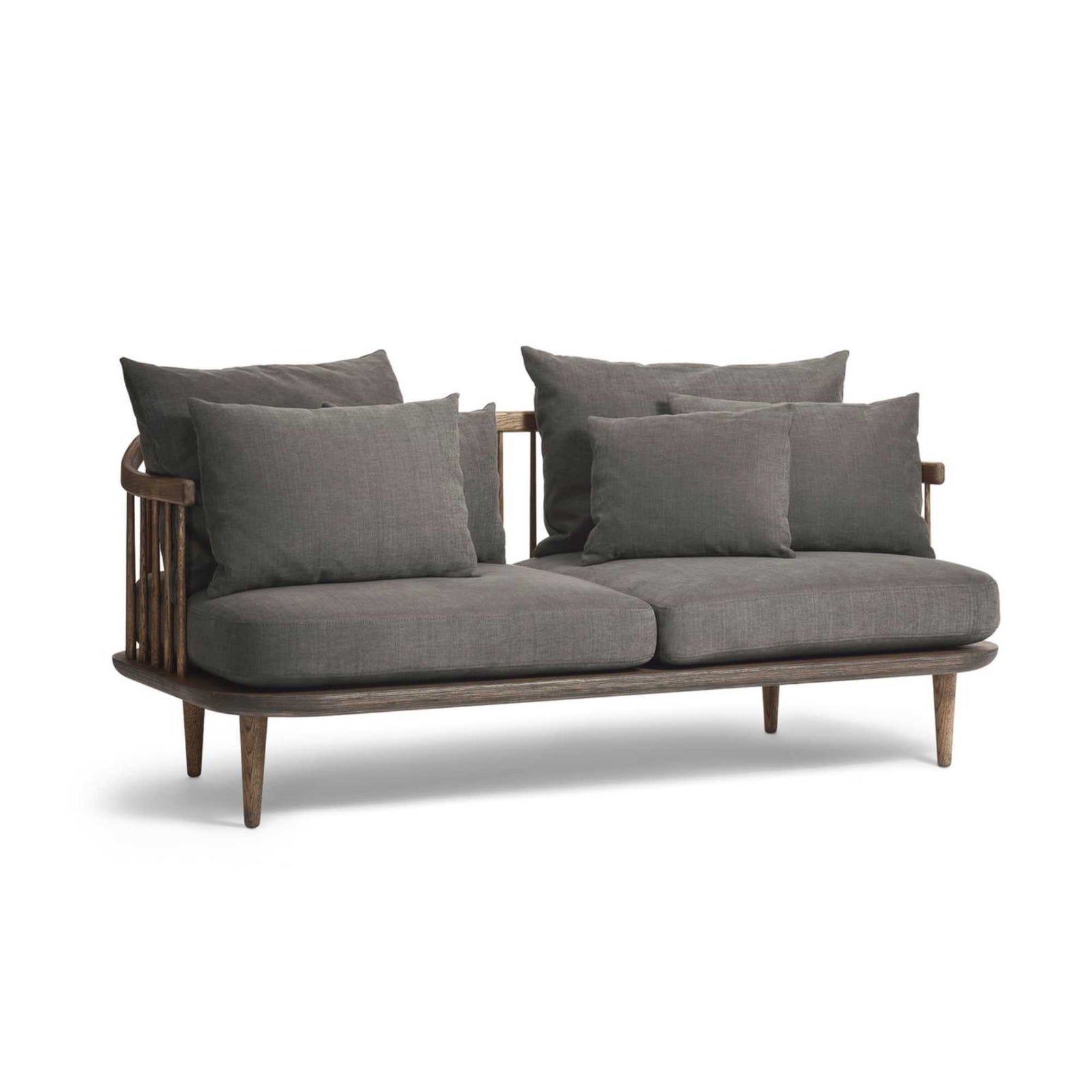 &Tradition SC2 Fly sofa, smoked oiled oak/hot madison 093