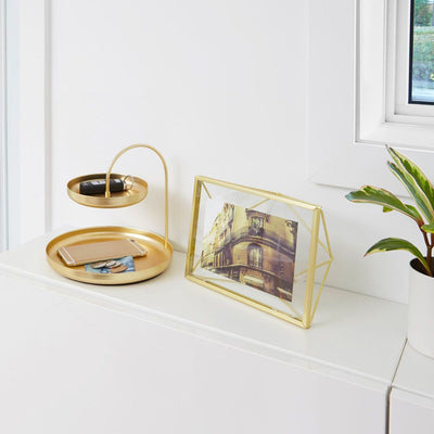 Umbra Poise accessory tray, brass