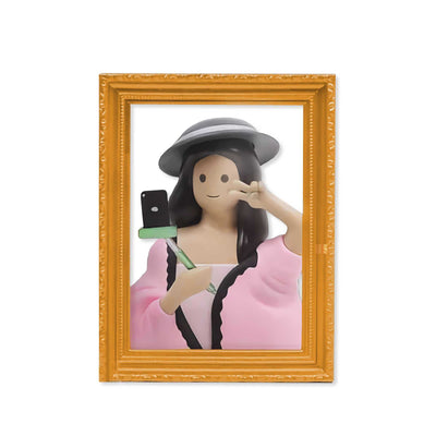 ZCWorld Mona Lisa 400%, selfie