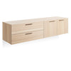 Blu Dot Shale 2 Door / 2 Drawer Wall-Mounted Cabinet