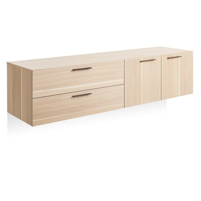 Blu Dot Shale 2 Door / 2 Drawer Wall-Mounted Cabinet