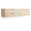 Blu Dot Shale 2 Door / 2 Drawer Wall-Mounted Cabinet
