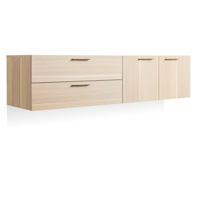 Blu Dot Shale 2 Door / 2 Drawer Wall-Mounted Cabinet