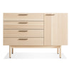 Blu Dot Shale 4 Drawer / 1 Door Credenza