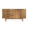 Blu Dot Shale 4 Drawer / 2 Door Credenza