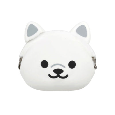 P+G Design Mimi POCHI Friends Coin Case , Shiba Inu White