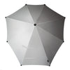 Senz° Original storm umbrella, shiny silver
