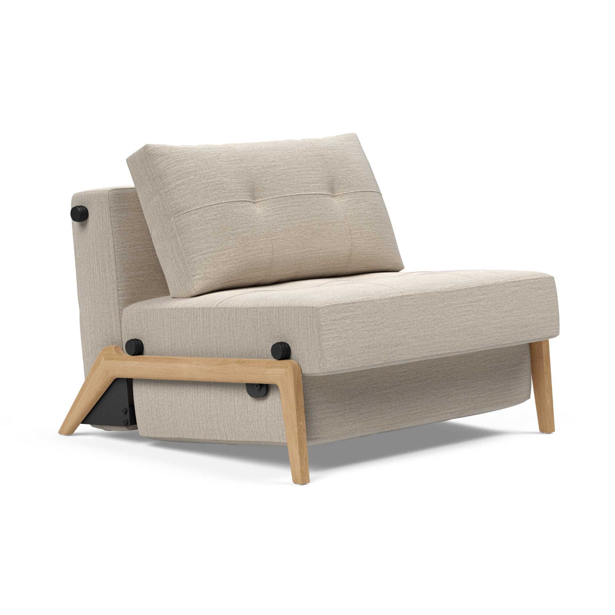 Innovation Living Cubed 90 Wood chair, 612 bilda sand grey
